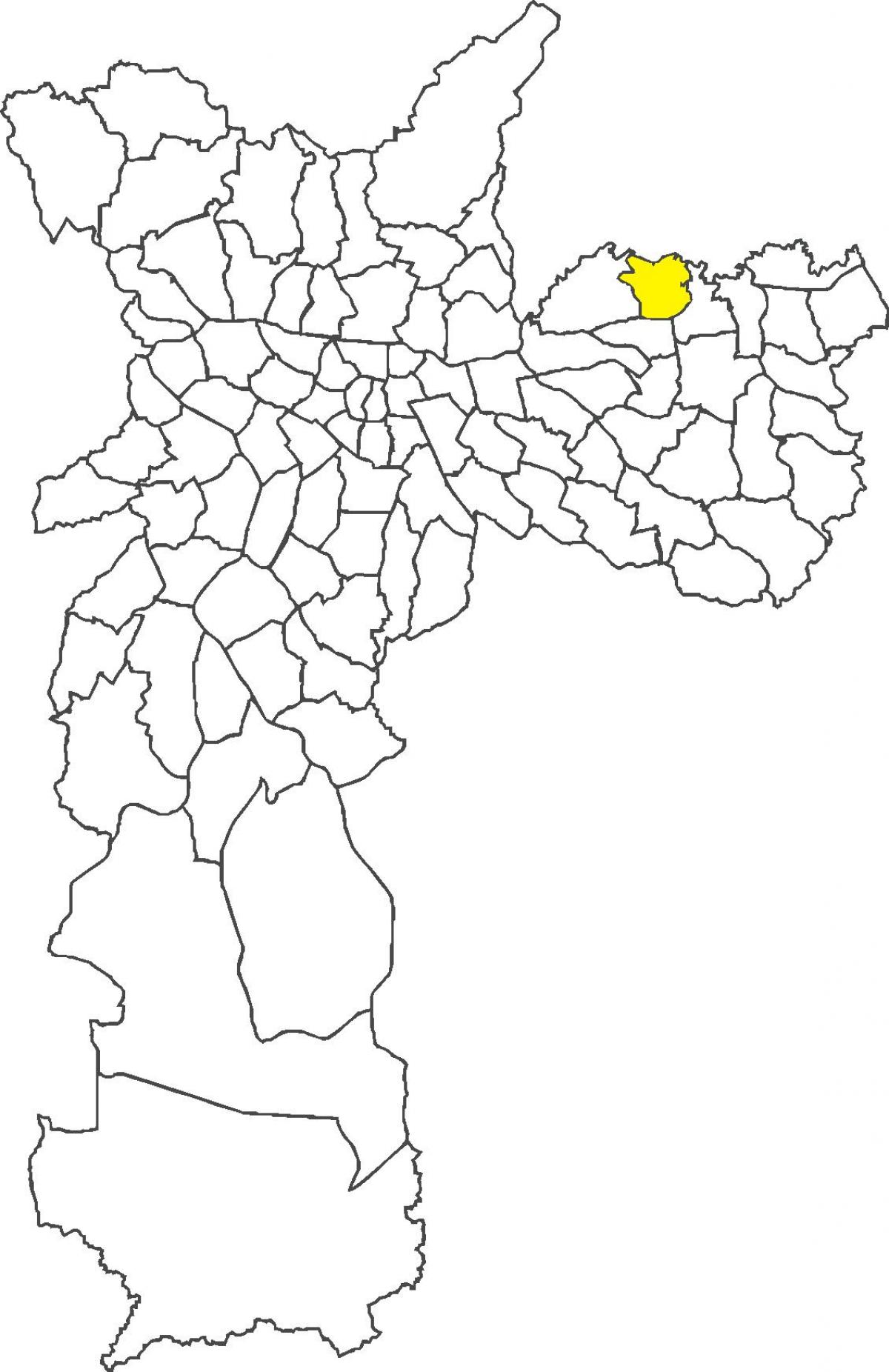 지도 Ermelino 마 district