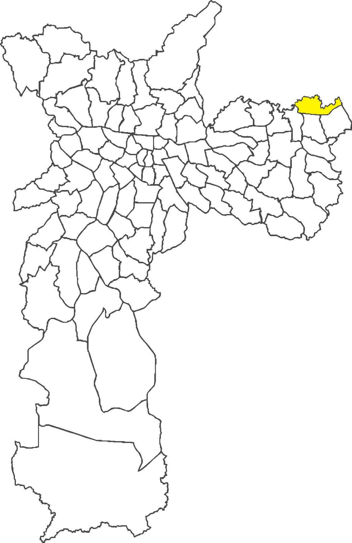 지도 Jardim 헬레나 district