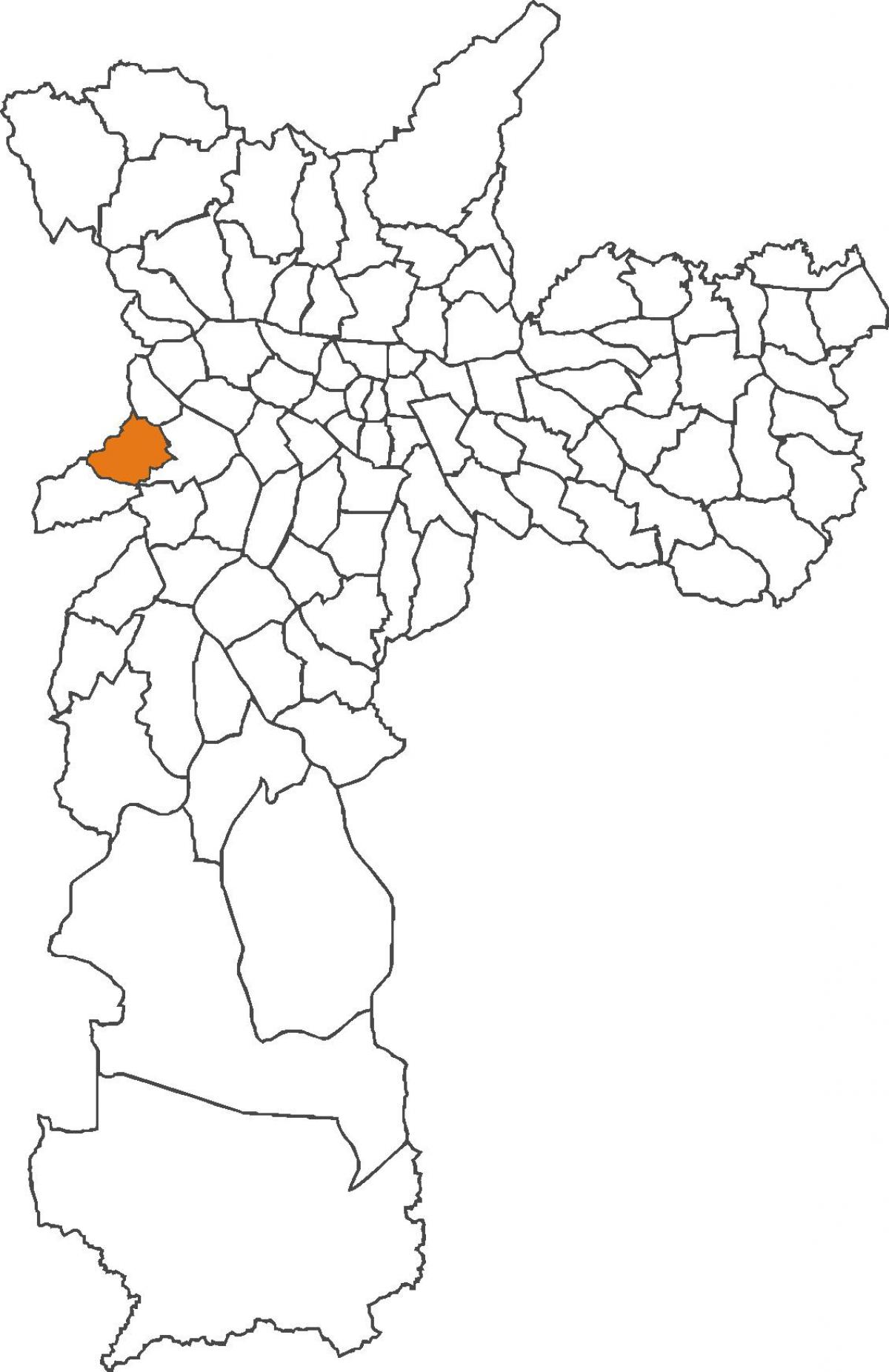 리우데자네이루의 지도 Pequeno district