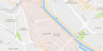 지도 Jaguaré São Paulo