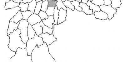 지도의 빌라 마리아나 지역