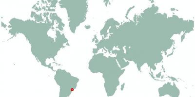 지도 상파울루에 세계