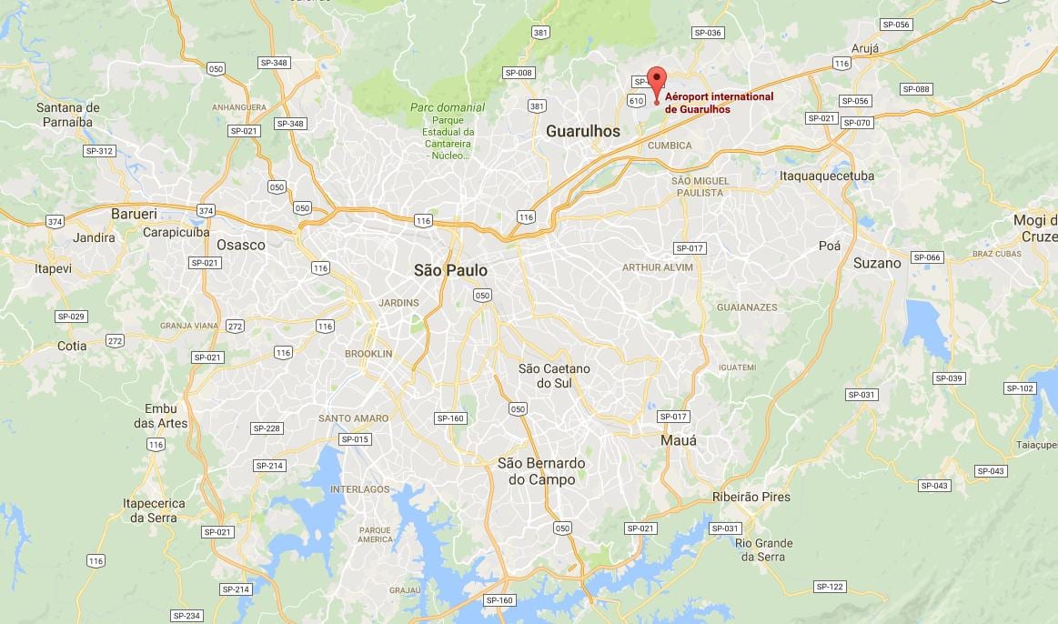 지도 국제 공항스