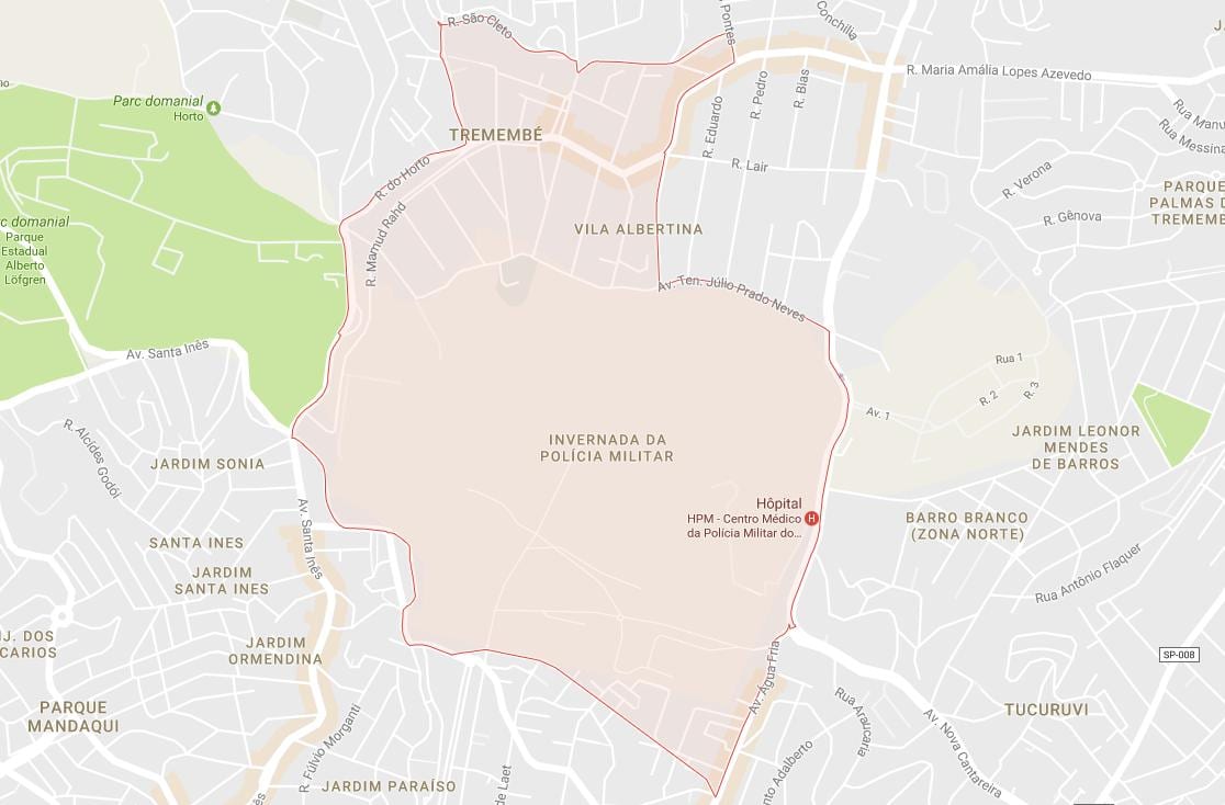 지도나트레멤베 São Paulo