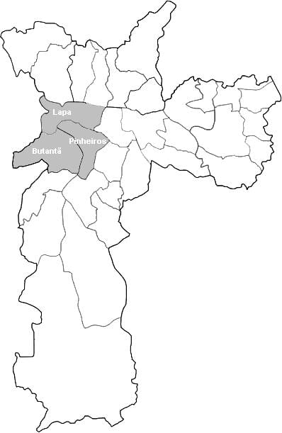 지도의 영역 외스테 São Paulo