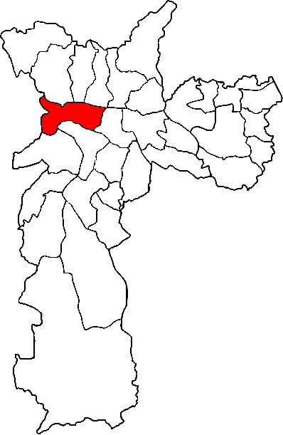 지도 라파 sub-현 São Paulo