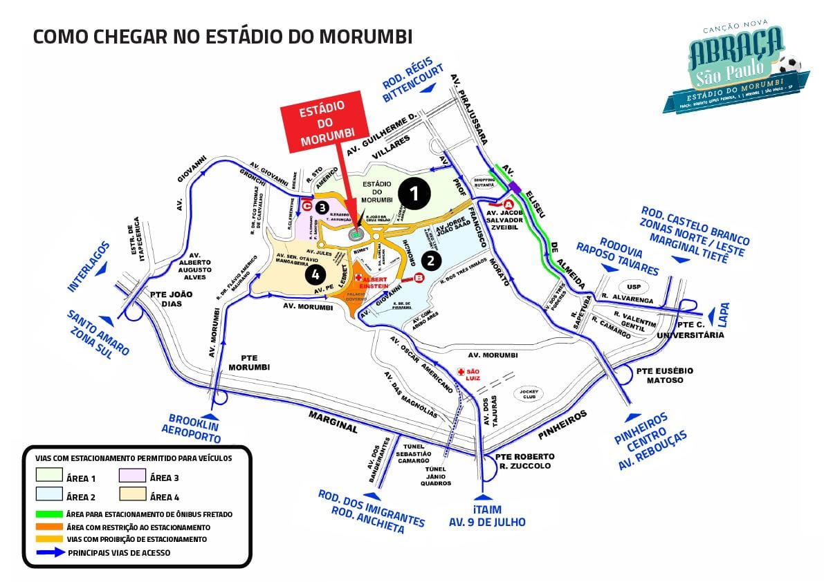지도 Morumbi 스타디움
