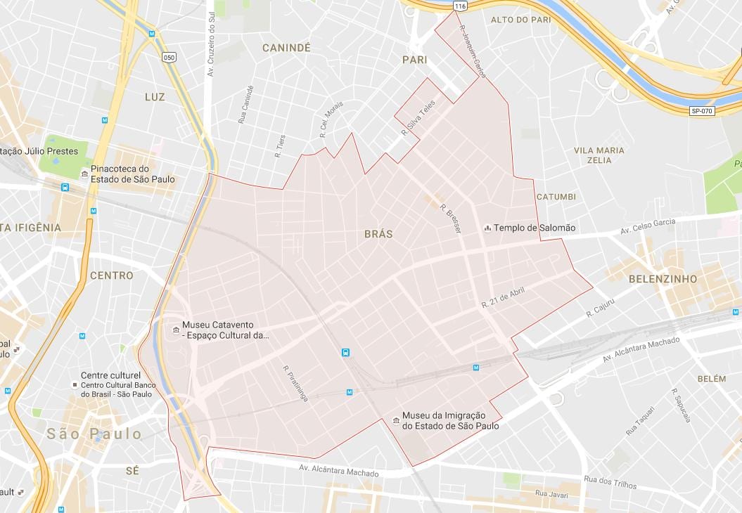 지도 브 São Paulo