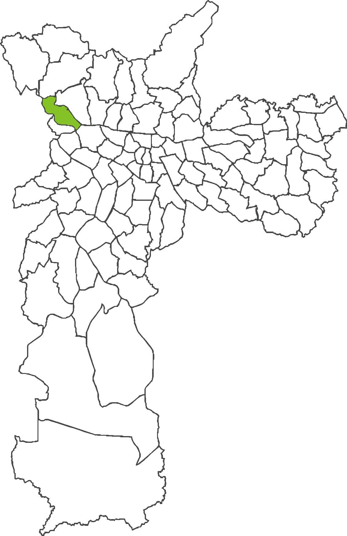 지도 상 도밍고스 district