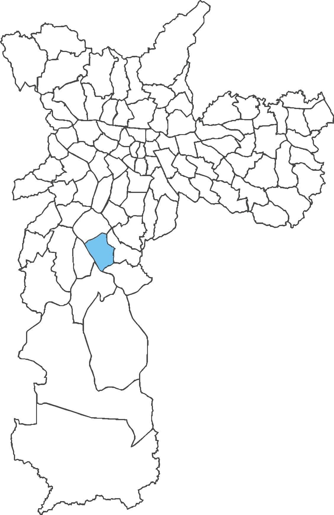 지도 Campo Grande district