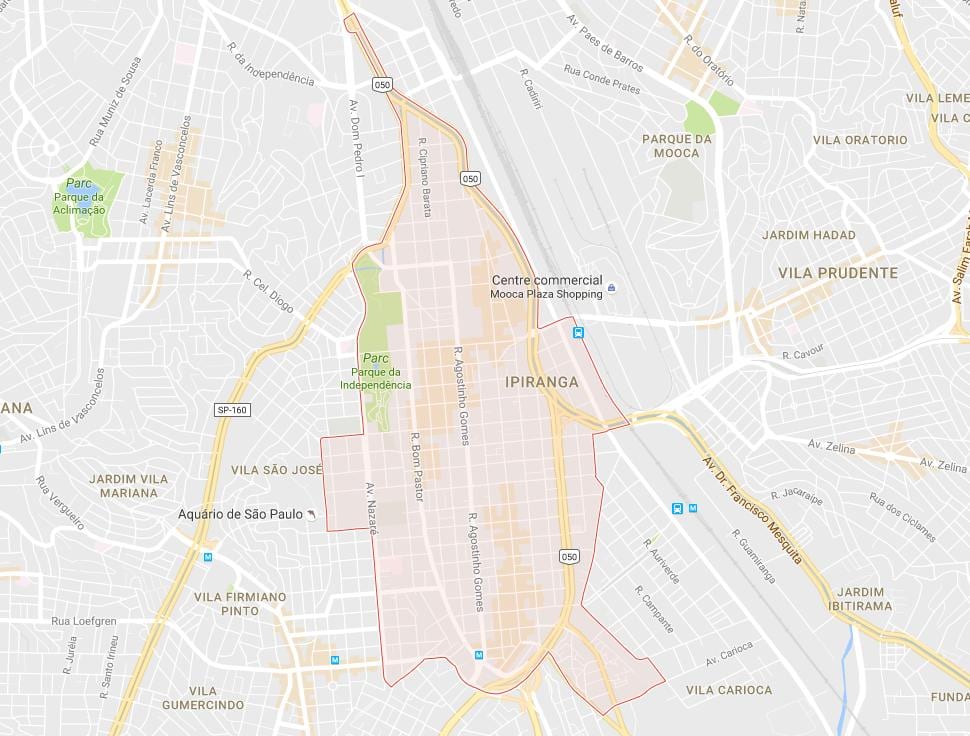 지도 황 São Paulo