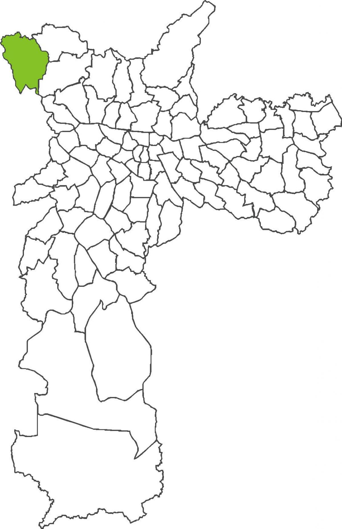 지도 Anhangüera district