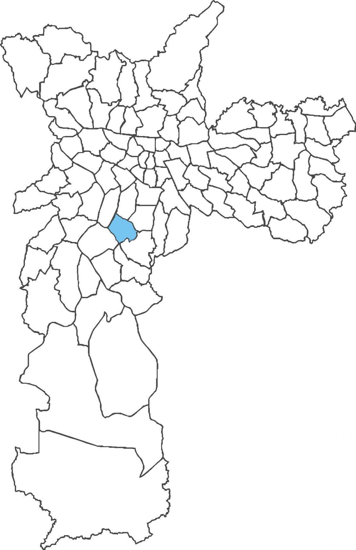 지도 Campo Belo district
