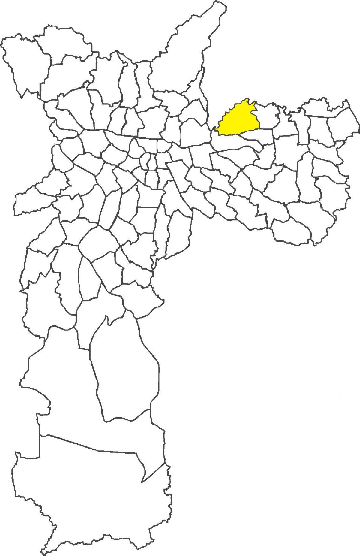 지도 Cangaíba district