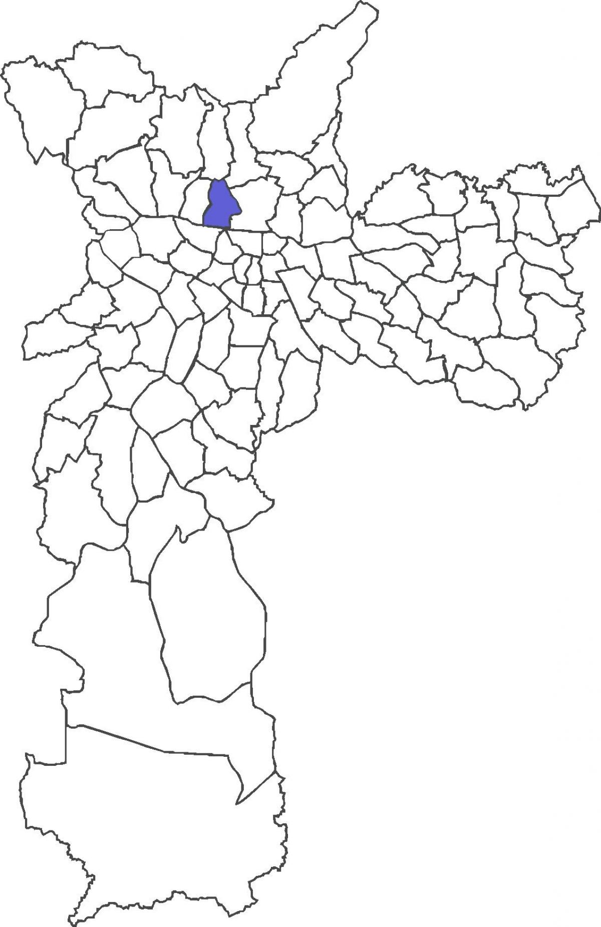 지도 Casa Verde district