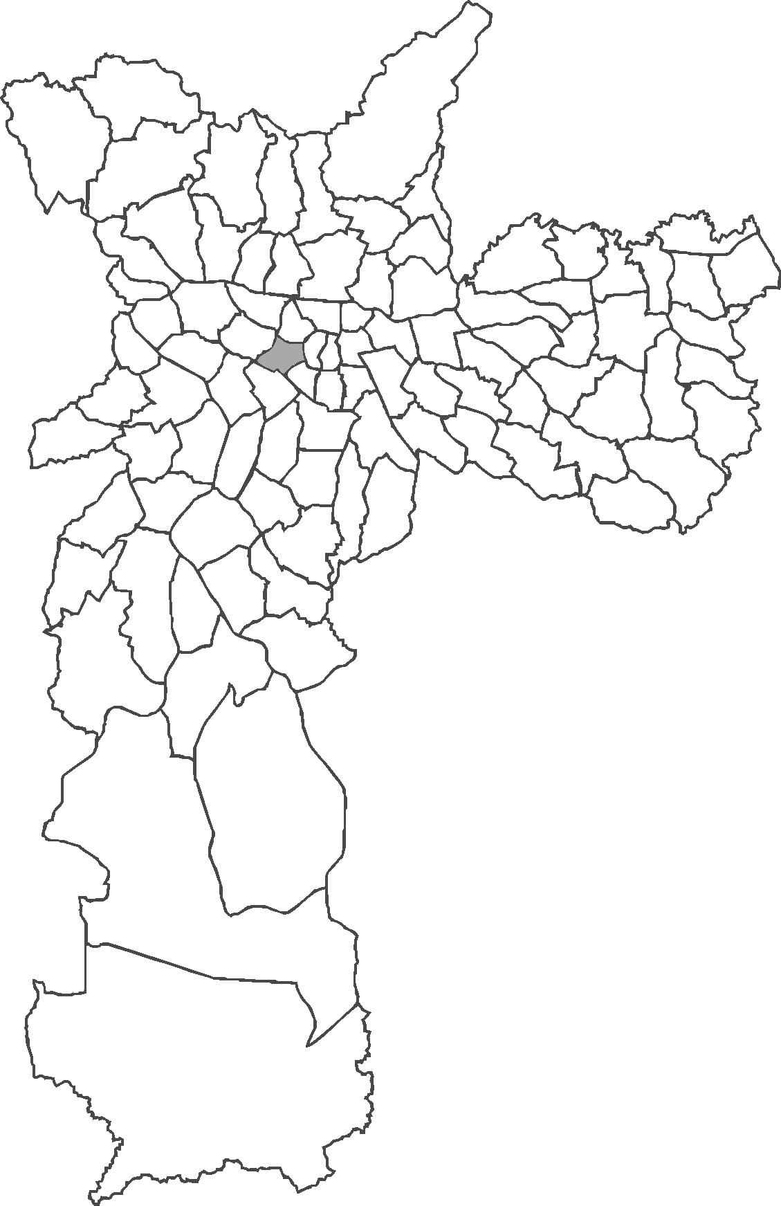 지도 Consolação district