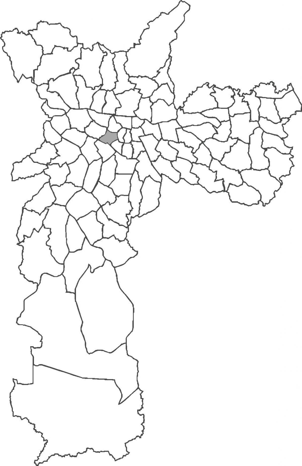 지도 Consolação district