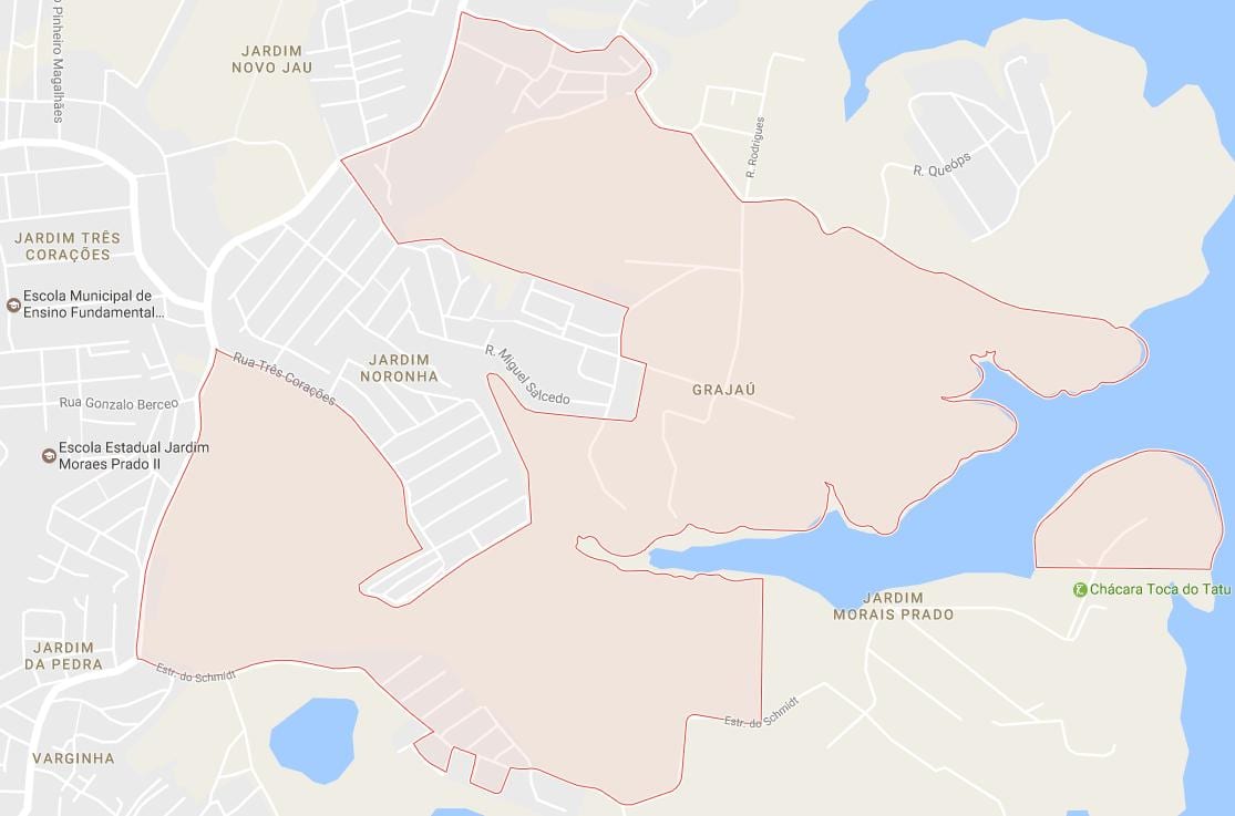 지도 Grajaú São Paulo