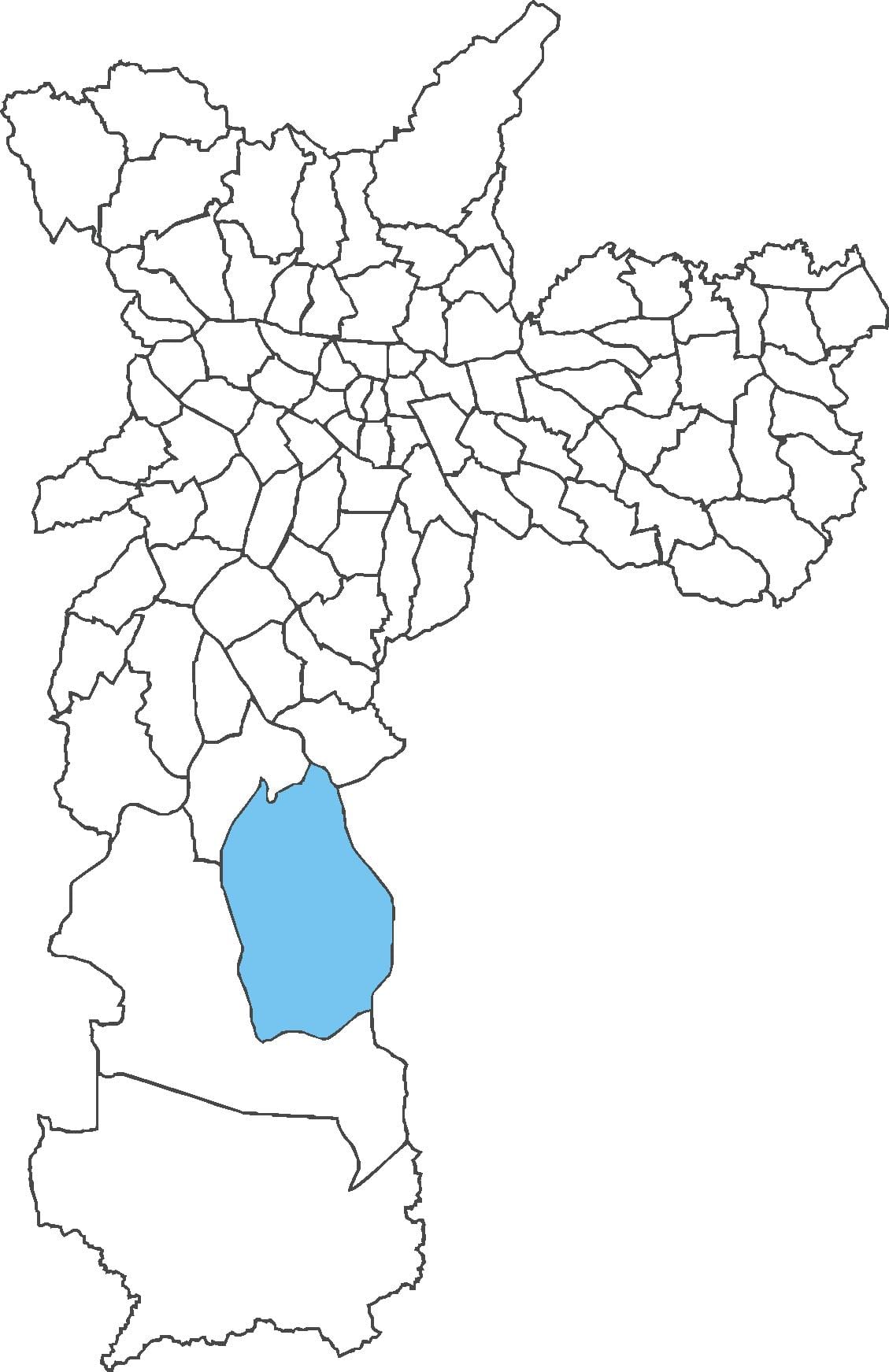 지도 Grajaú district