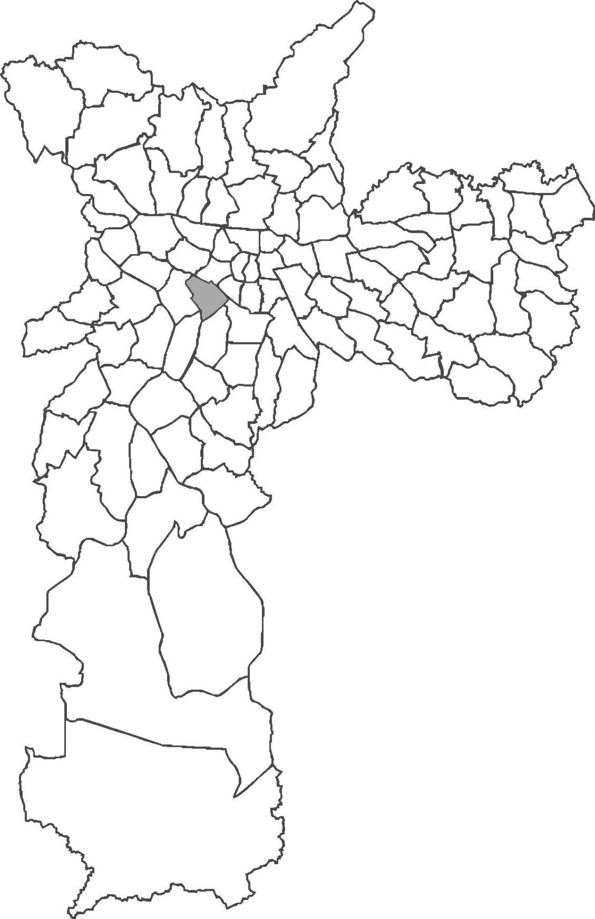 지도 Jardim Paulista district