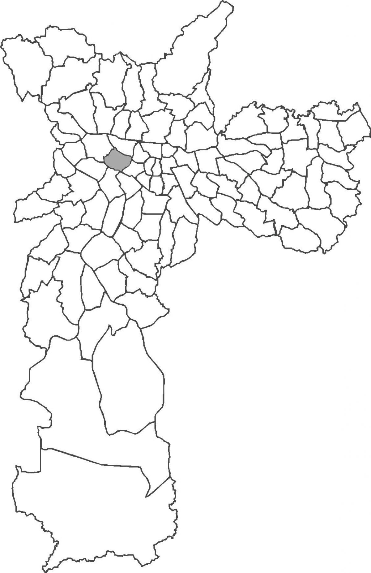 지도 Perdizes district