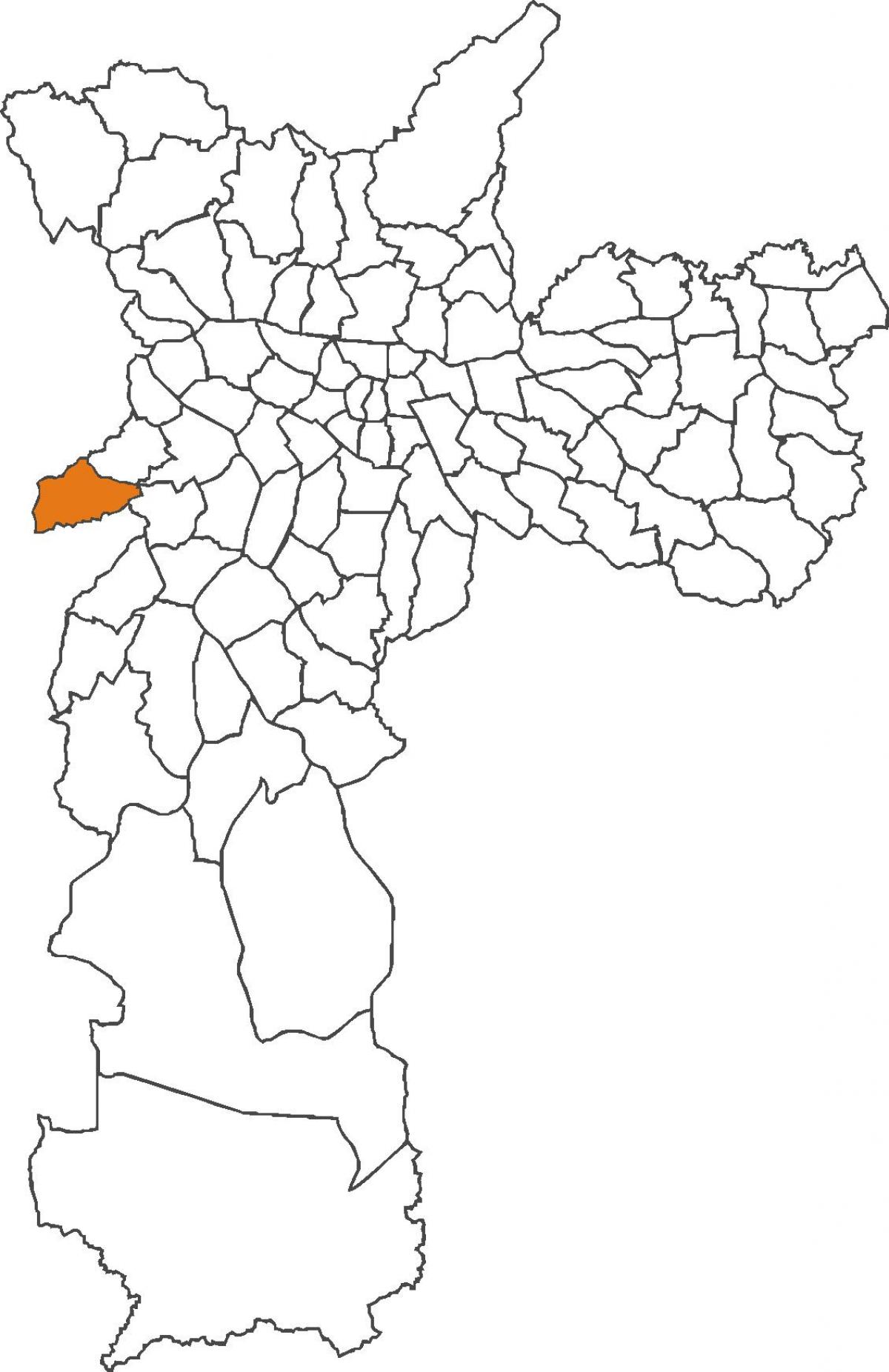 지도 Raposo 타바레스 district
