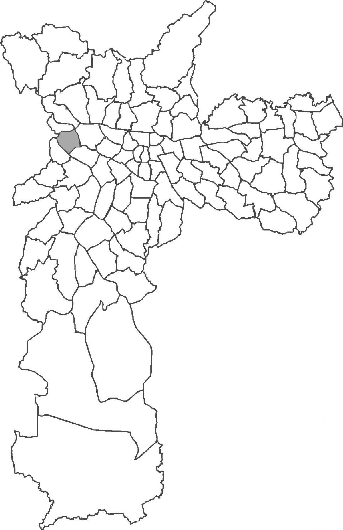 지도 빌라도의 Leopoldina district