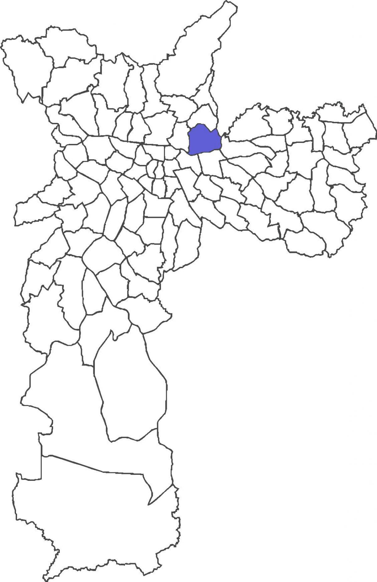 지도의 빌라 마리아 district