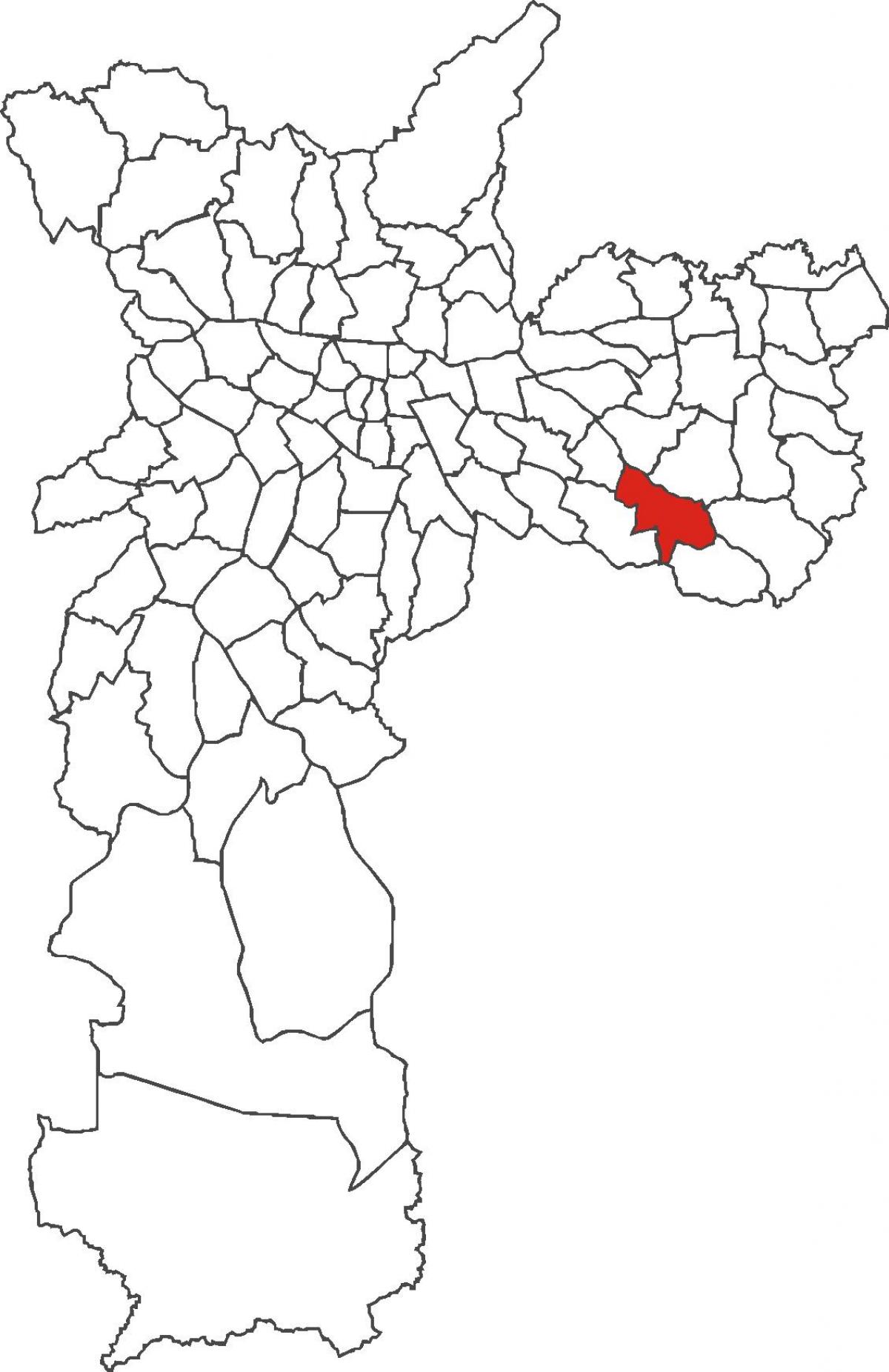 지도의 산 Mateus district