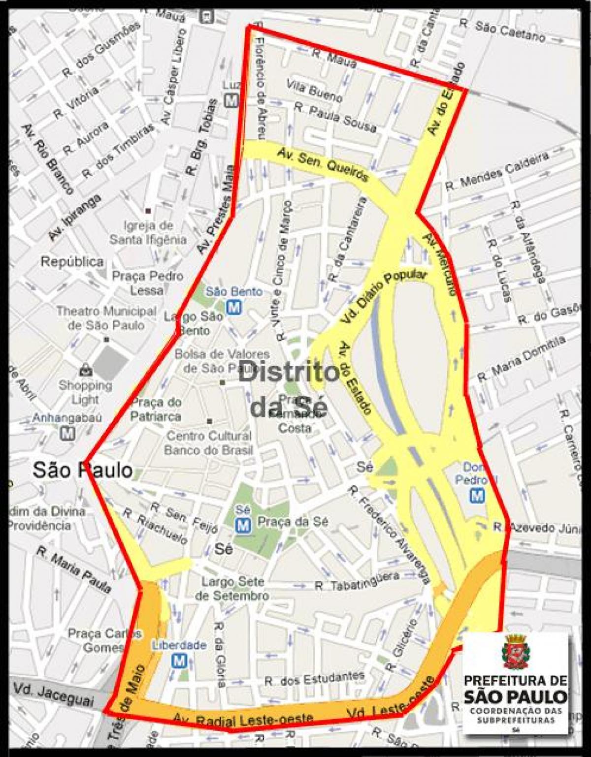 지도의 세 São Paulo
