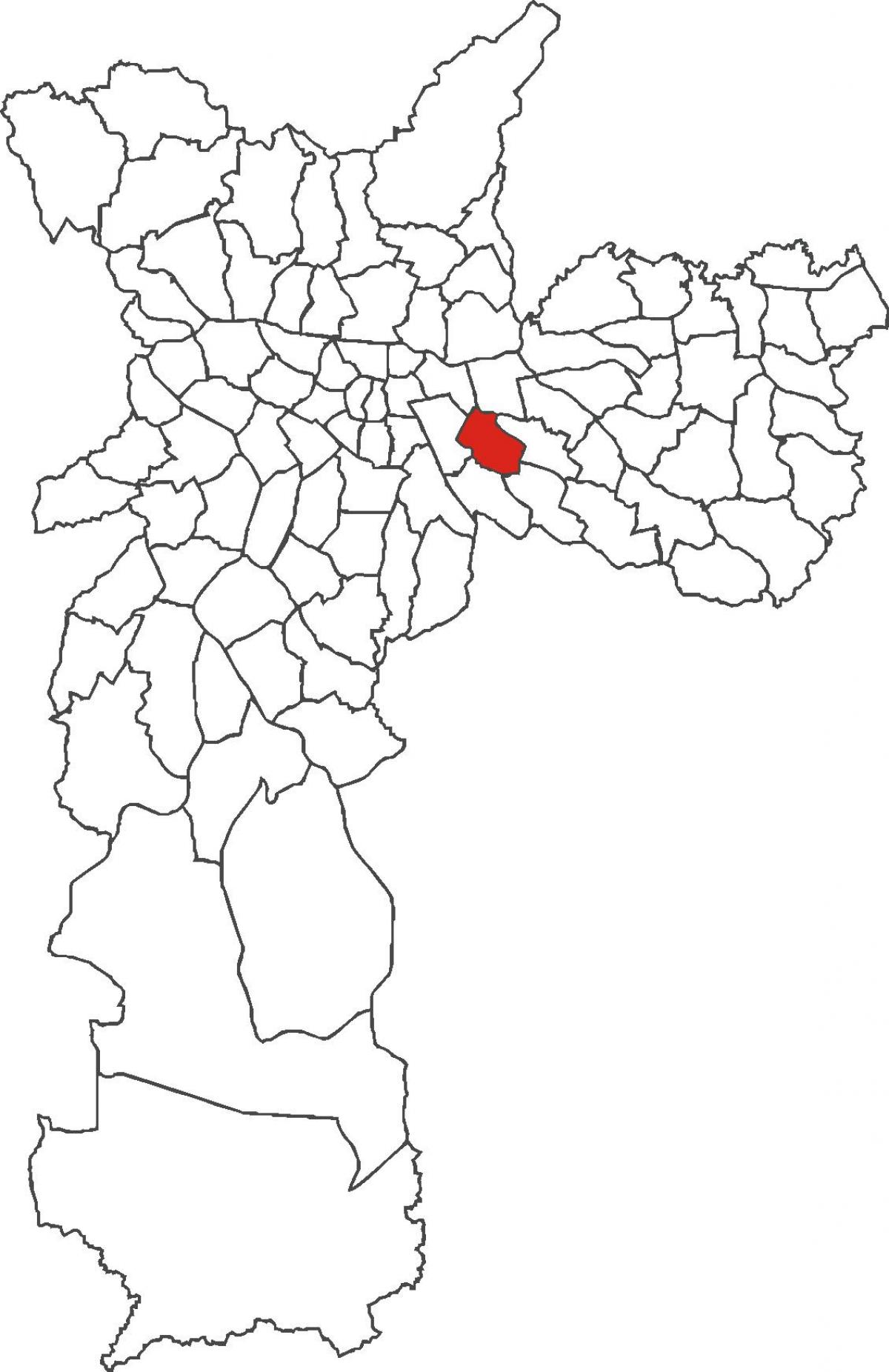 의 지도 아구아 Rasa district