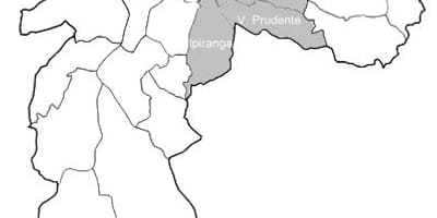 지도의 영역 Sudeste São Paulo