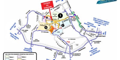 지도 Morumbi 스타디움