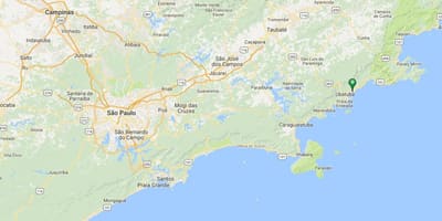 지도 버멜하 비치 do Norte