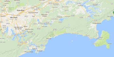 지도 버멜하 비치 do Sul