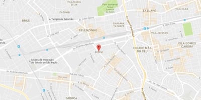 지도의 벨렘 São Paulo