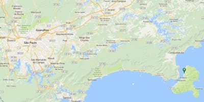 지도의 비치 빌라
