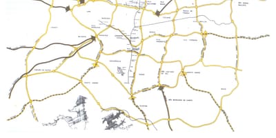 지도 상파울루 고속 차선