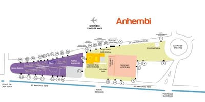 지도 상파울루 Anhembi