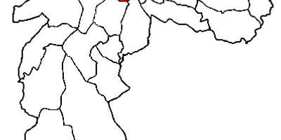 지도의 세 sub-현 São Paulo