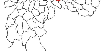 의 지도 아구아 Rasa district