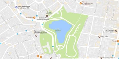 공원의 지도 적응 São Paulo