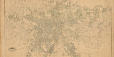 지도의 전 상파울루-1943