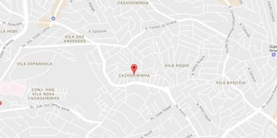 지도 카최이린하 São Paulo
