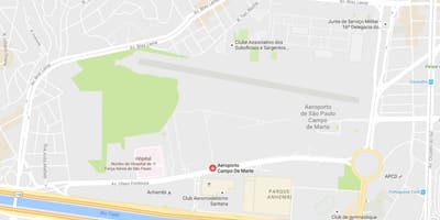 지도의 캄포 데 마테 공항