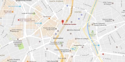 지도의 궁전 dos Correios São Paulo