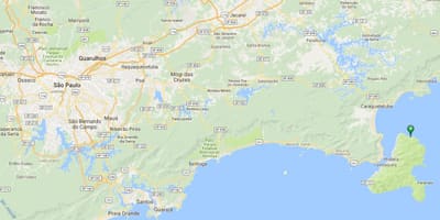 지도의 자바쿠아라 비치