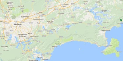 지도의 해변 Oeste