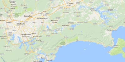 지도의 해변 Caçandoquinha
