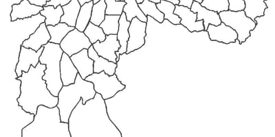 지도 Barra Funda district